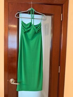Zara Green Midi Dress